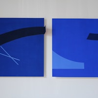 Detail: Blue Installation: New Ashgate Gallery